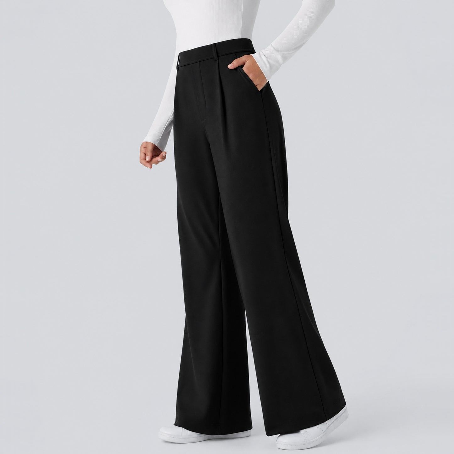 Nevzu High-Waisted Stretch Work Pant