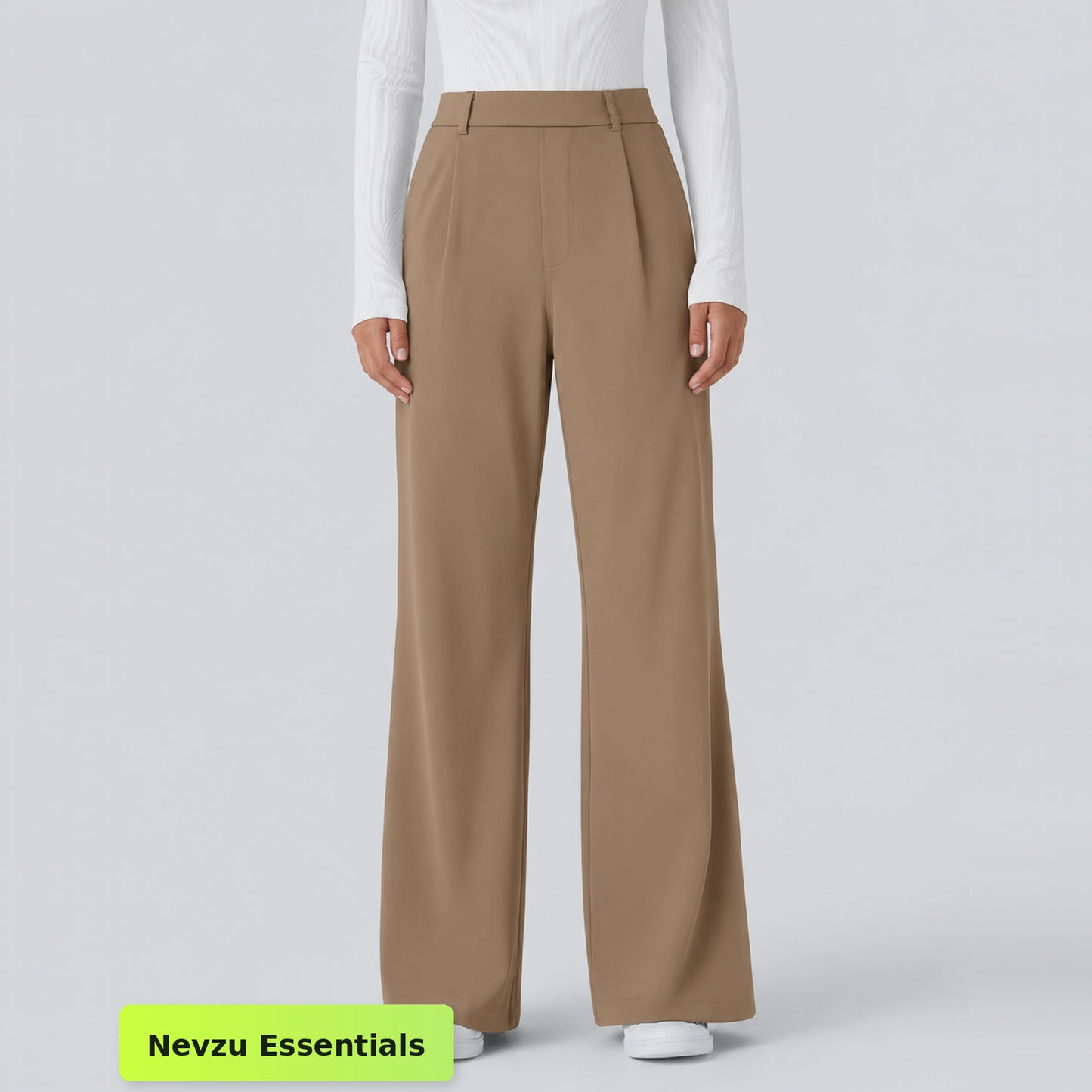 Nevzu High-Waisted Stretch Work Pant