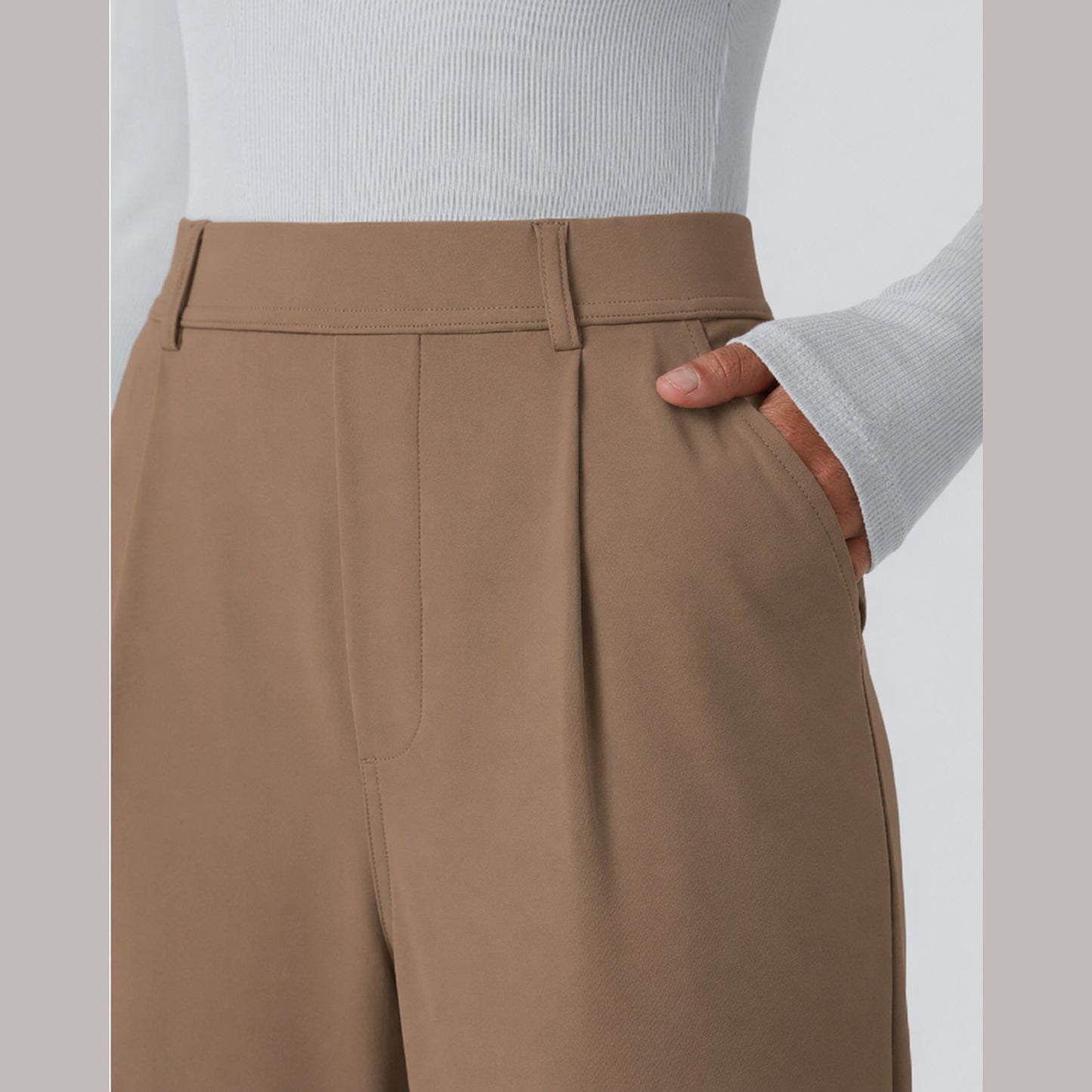 Nevzu High-Waisted Stretch Work Pant