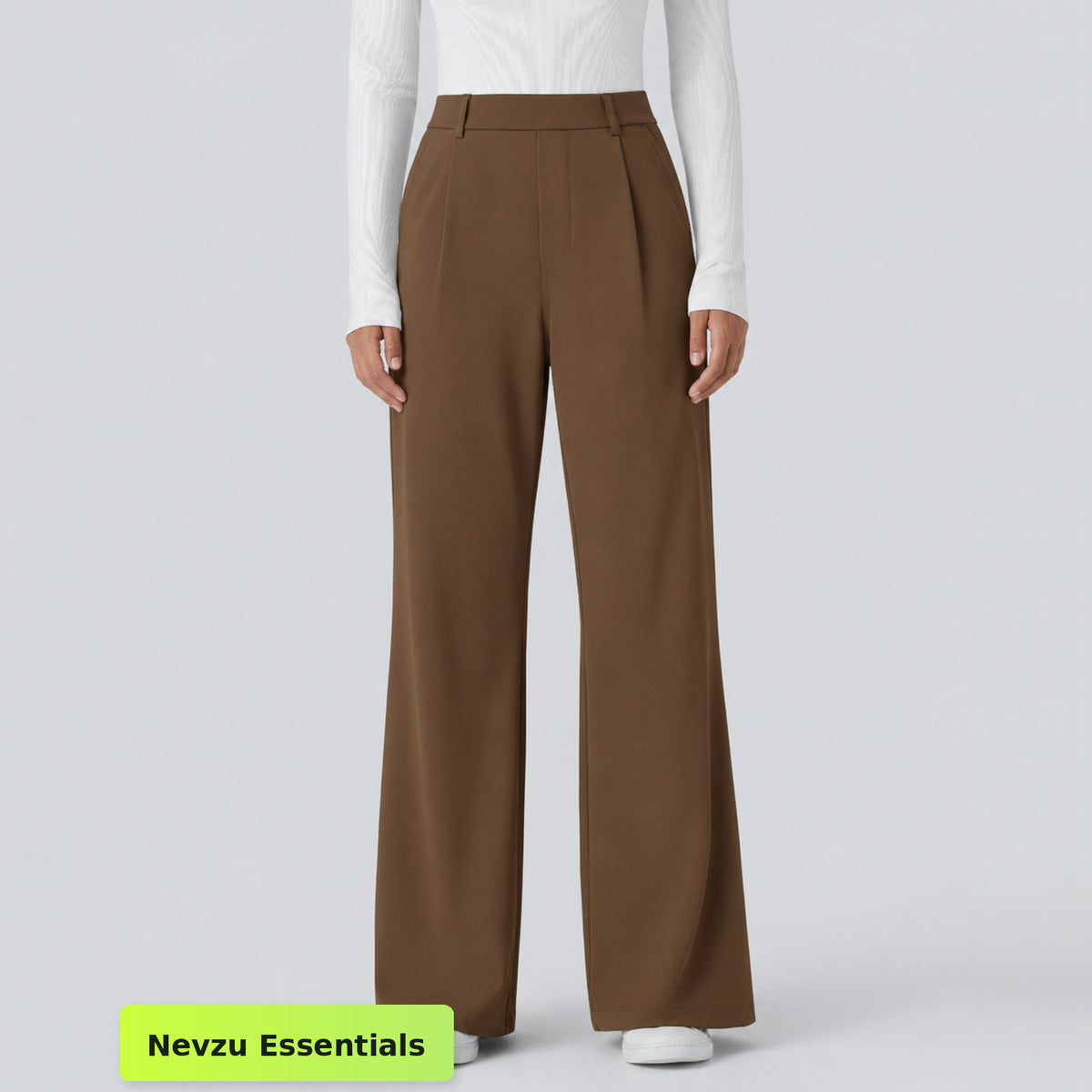 Nevzu High-Waisted Stretch Work Pant