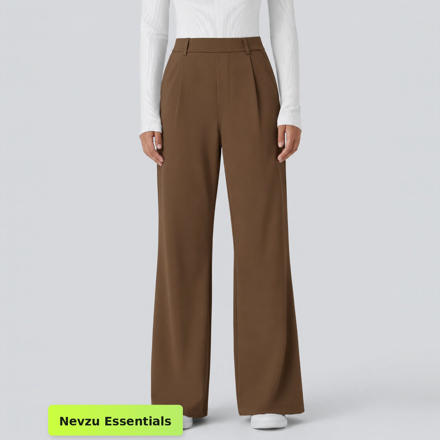 Nevzu High-Waisted Stretch Work Pant