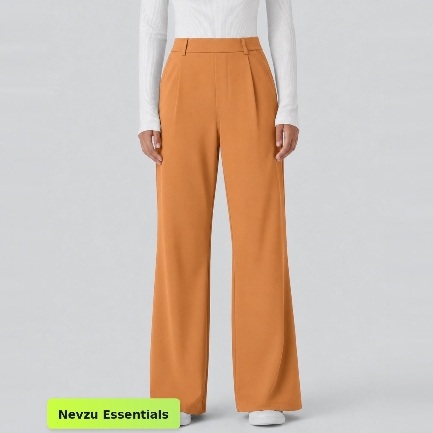 Nevzu High-Waisted Stretch Work Pant