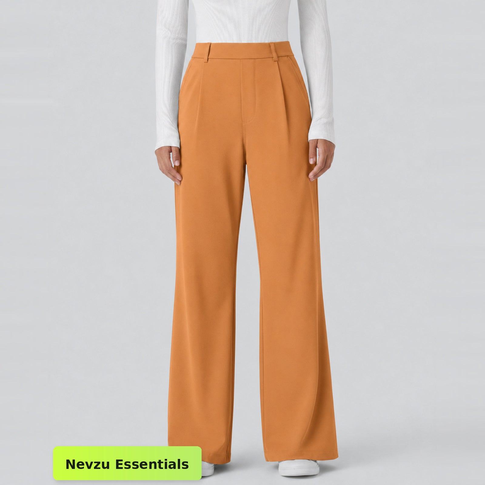 Nevzu High-Waisted Stretch Work Pant