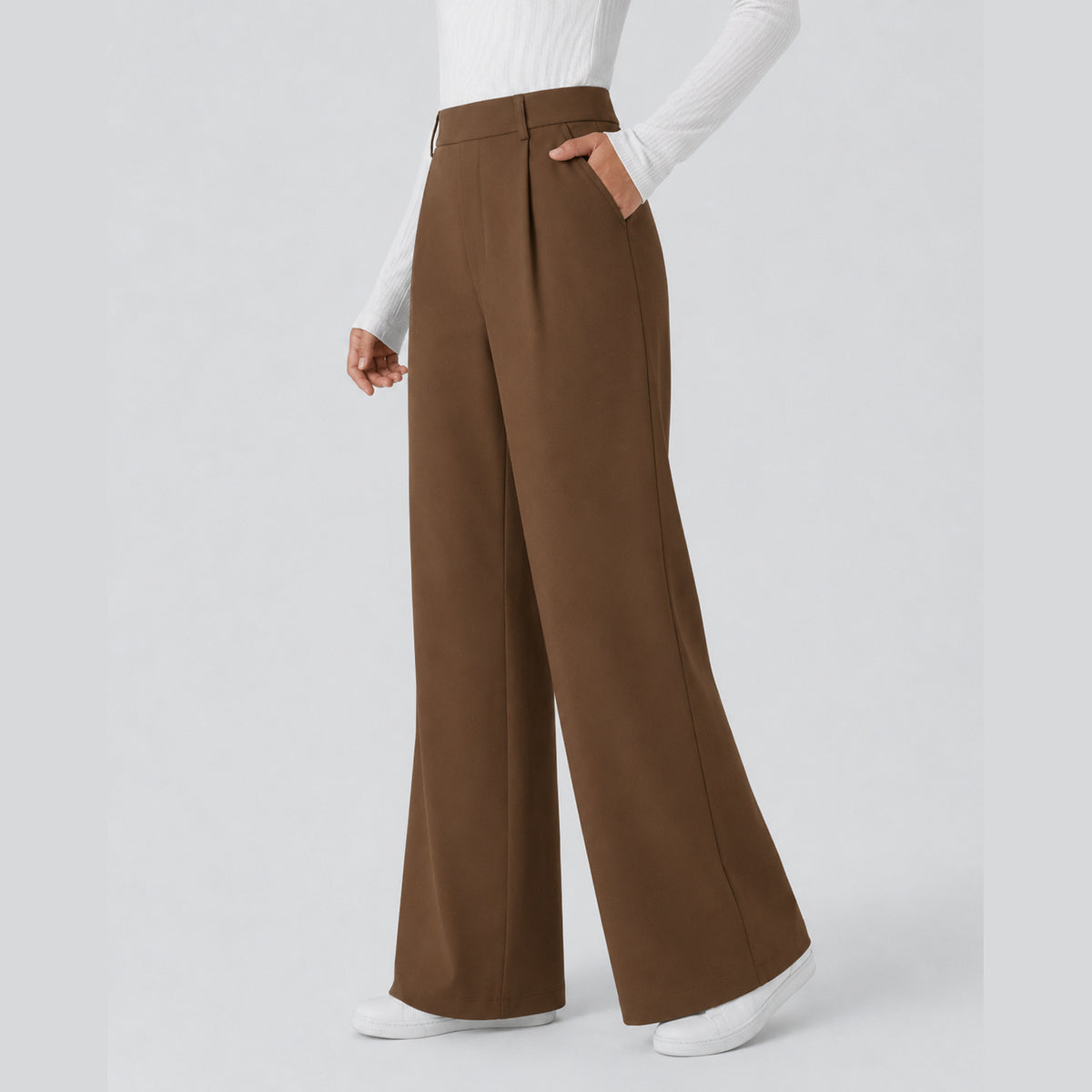 Nevzu High-Waisted Stretch Work Pant