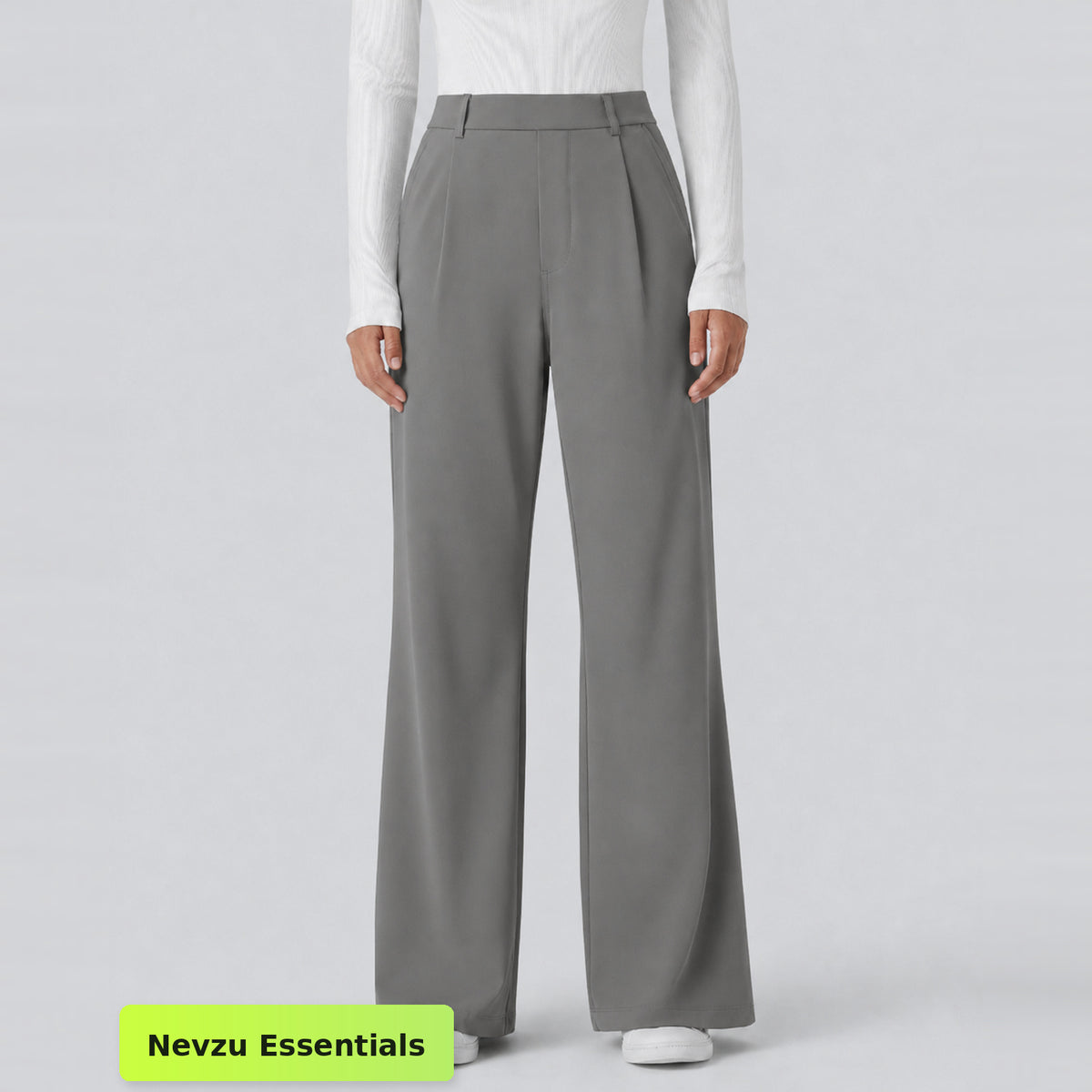 Nevzu High-Waisted Stretch Work Pant