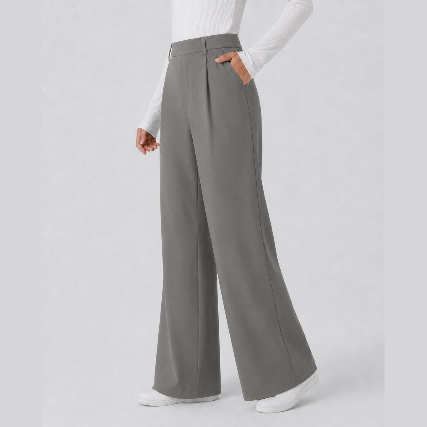 Nevzu High-Waisted Stretch Work Pant
