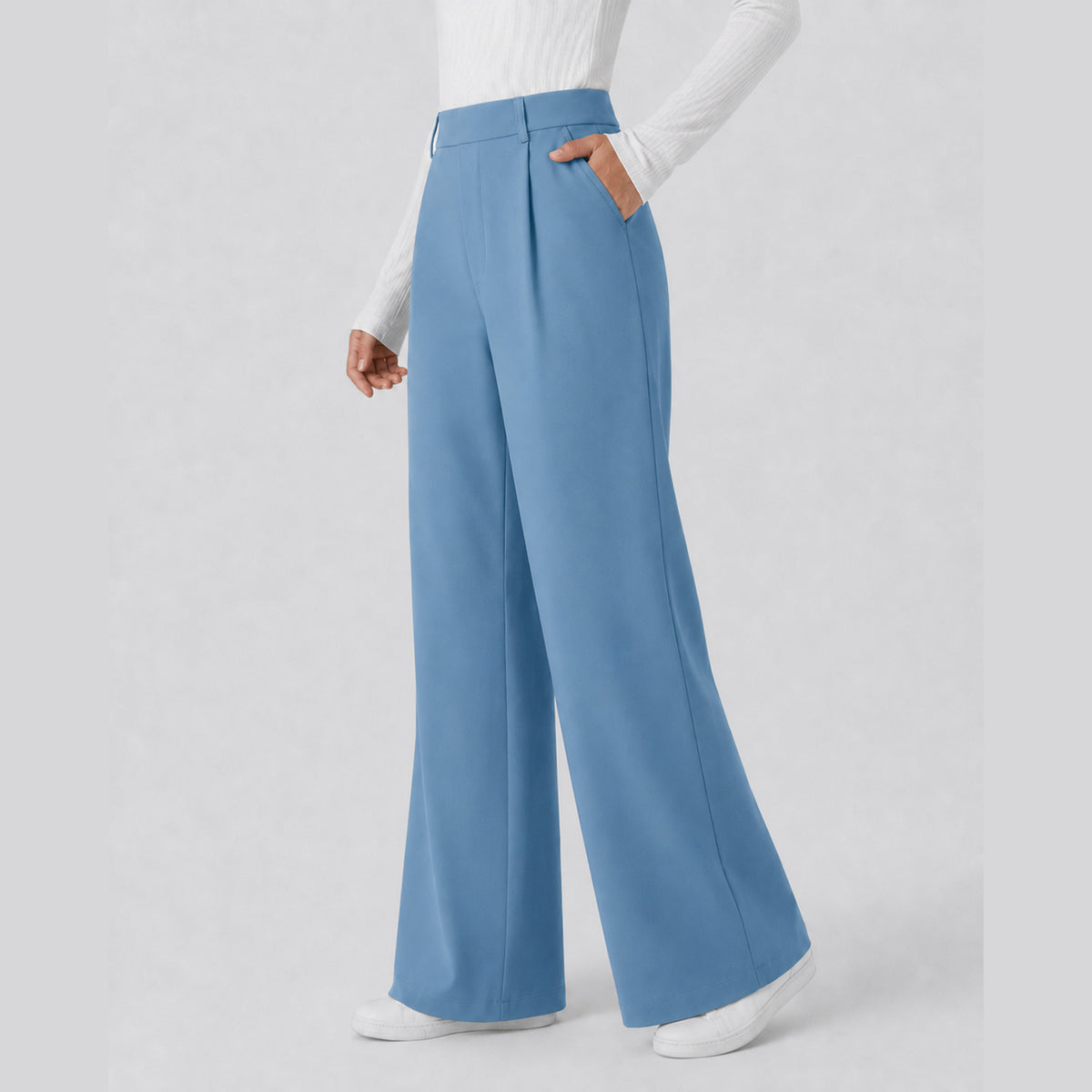 Nevzu High-Waisted Stretch Work Pant