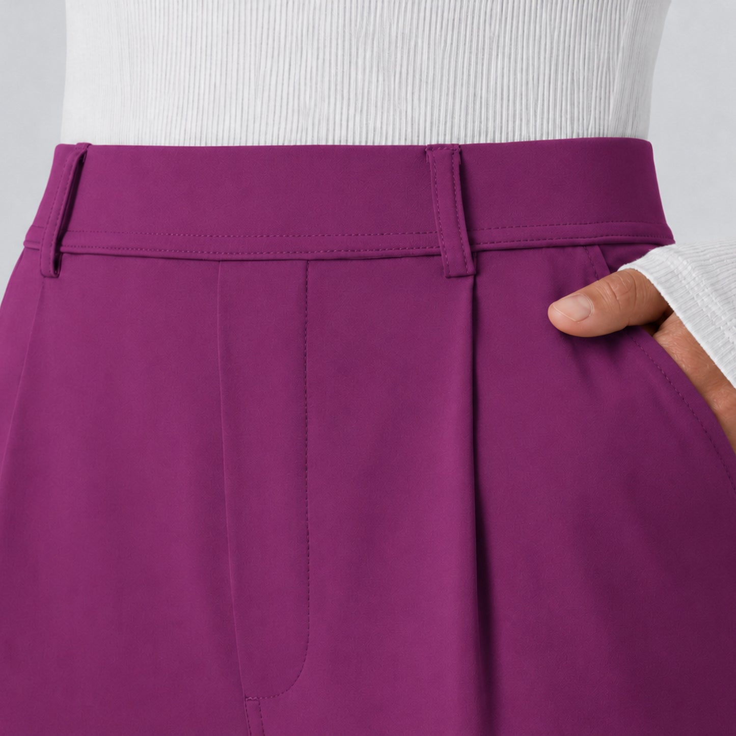 Nevzu High-Waisted Stretch Work Pant
