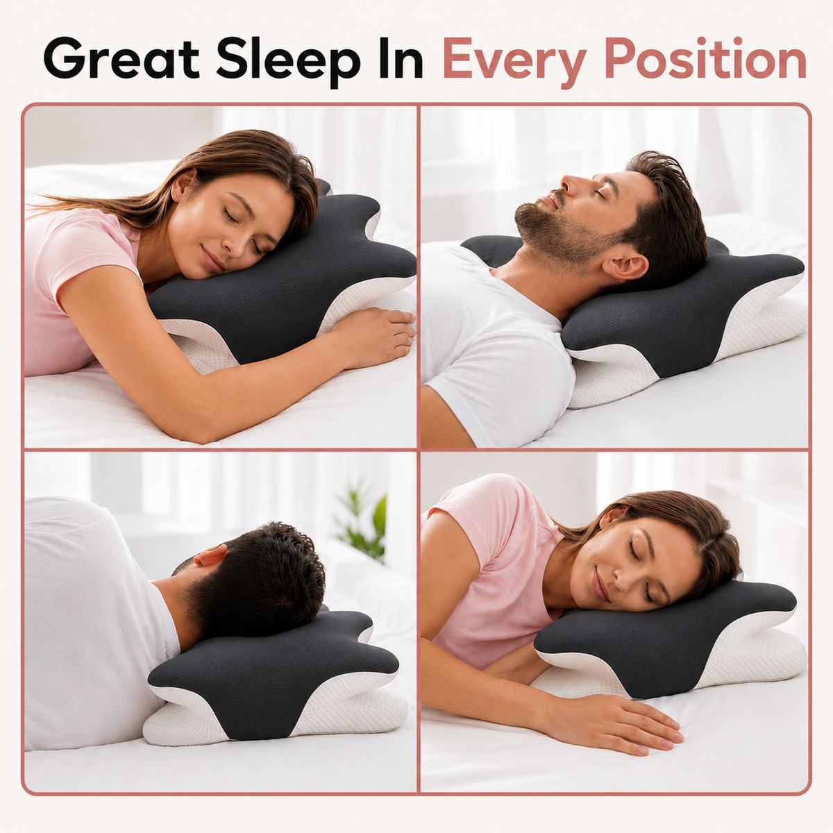Nevzu™ Memory Foam Cervical Pillow