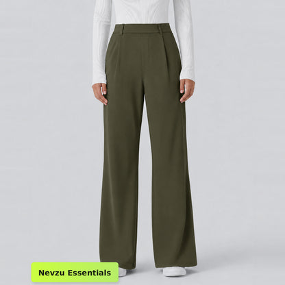 Nevzu High-Waisted Stretch Work Pant