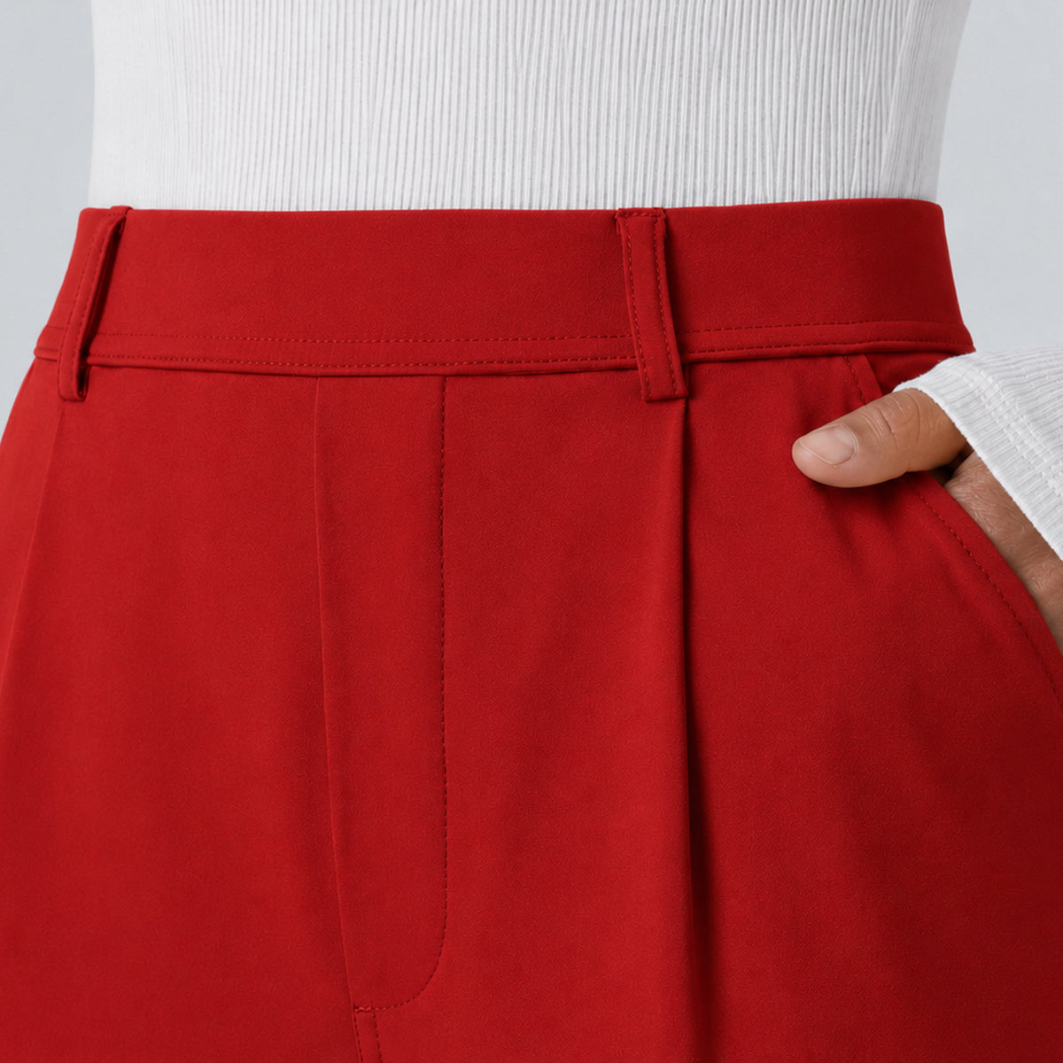 Nevzu High-Waisted Stretch Work Pant