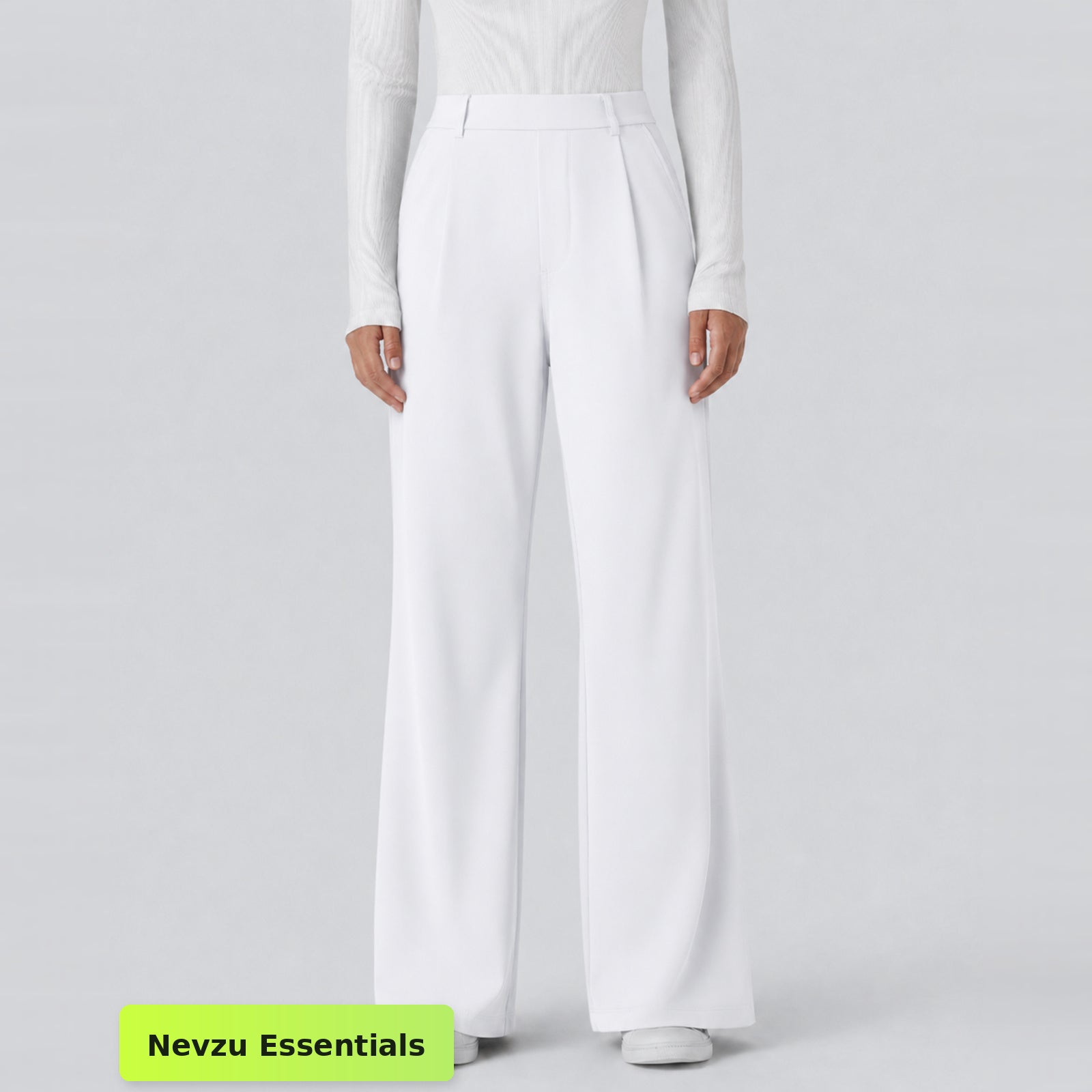 Nevzu High-Waisted Stretch Work Pant