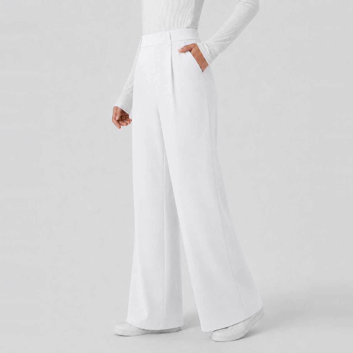 Nevzu High-Waisted Stretch Work Pant